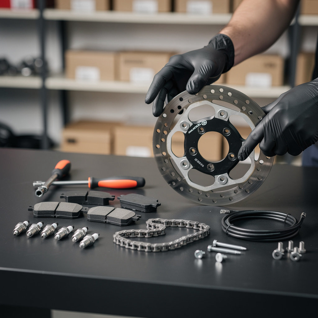 MBP motorcycle parts shop in Medina, OH - expert service and quality components